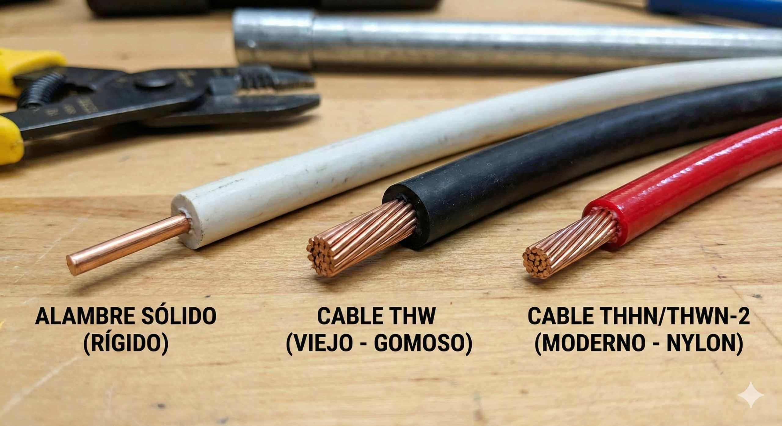 alambre o cable cual comprar
